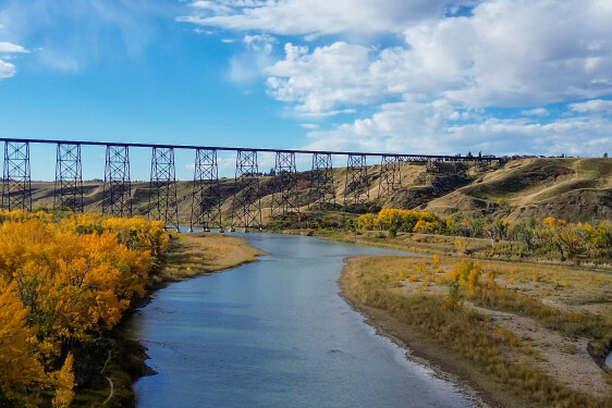 River and Bridge